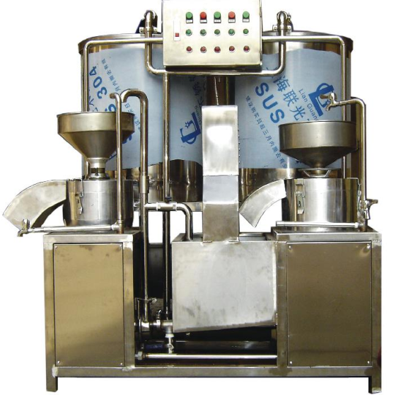 وحدة طحن وطهي متكاملة لمعالجة فول الصويا على نطاق صغير