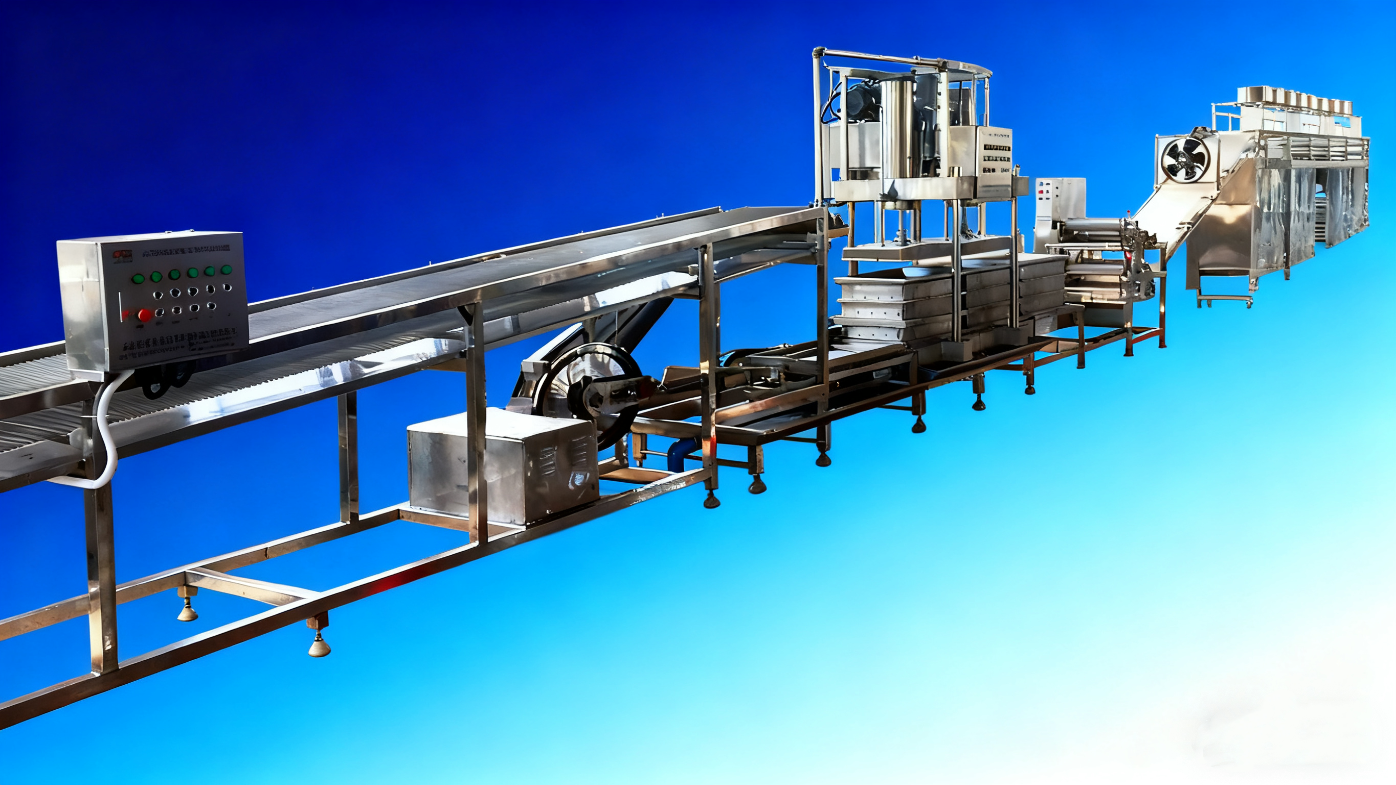 الصين تصنيع خط إنتاج الجلد التوفو ماكينة صنع المعدات