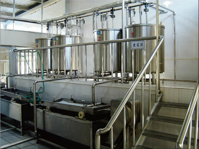 غلاية الطبخ المفتوحة (ZJG-600) - حجم قابل للتخصيص لإنتاج حليب الصويا